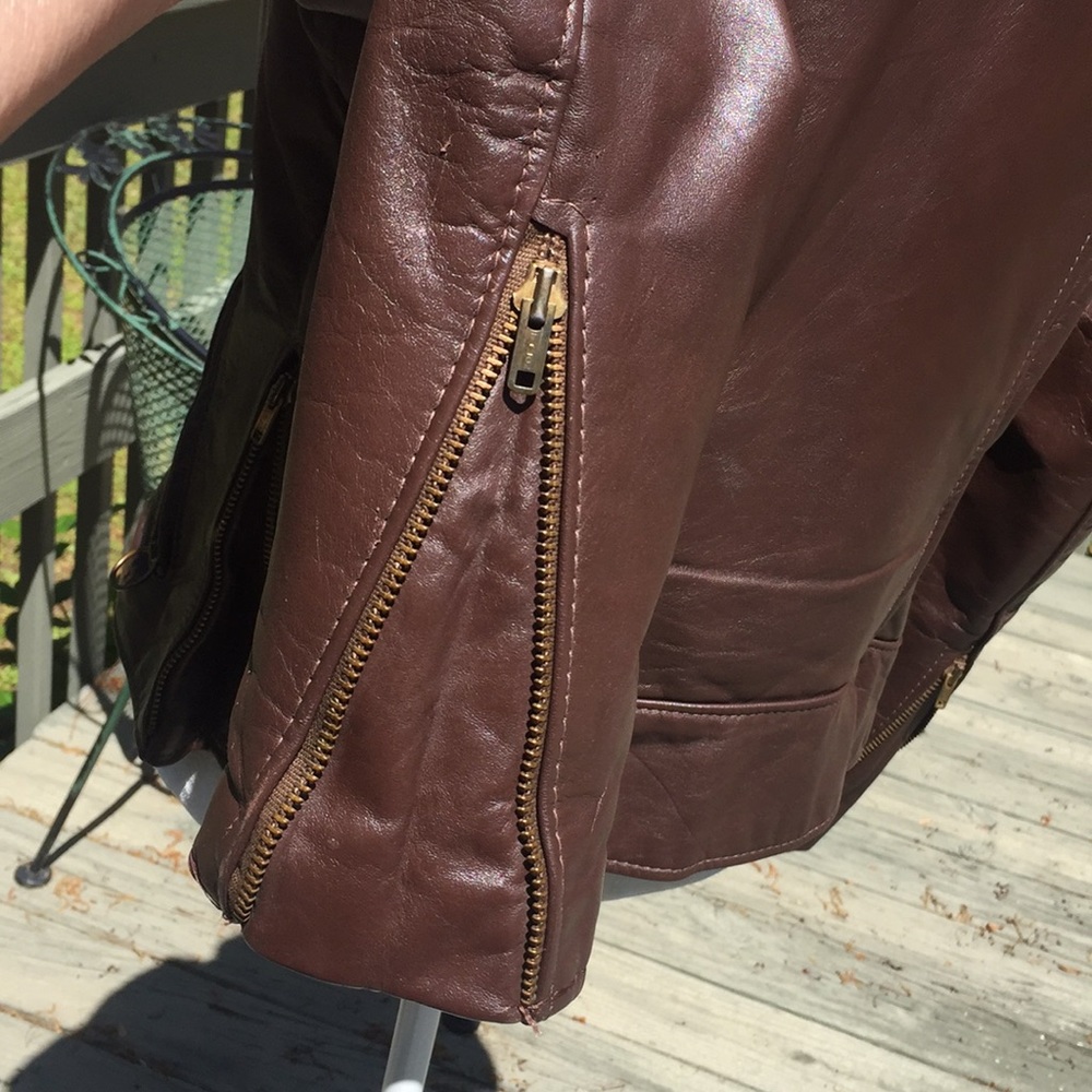 Vintage Leather Jacket - Picture 5 of 8